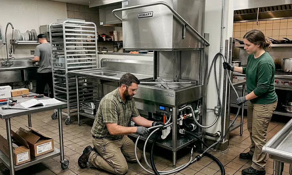 Commercial Dishwasher Installation in Solana Beach, CA