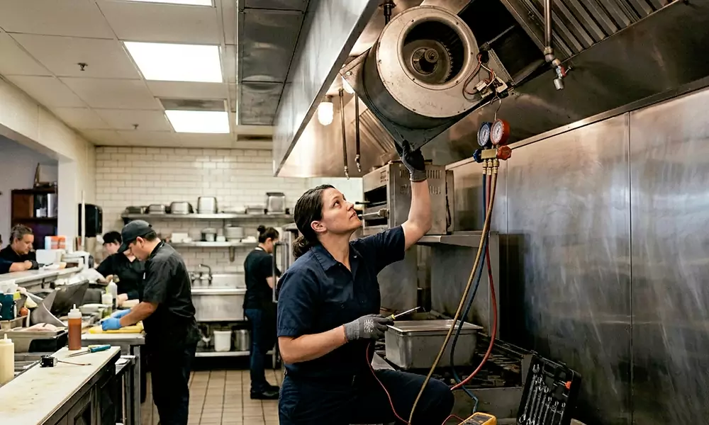 Commercial Exhaust Fan Repair in Solana Beach, CA