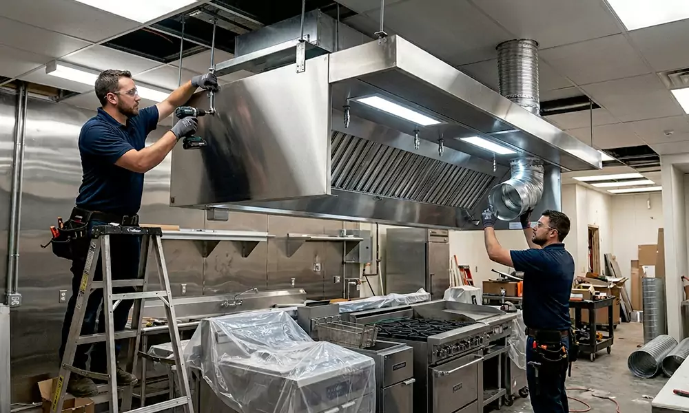 Commercial Hood Installation in Solana Beach, CA