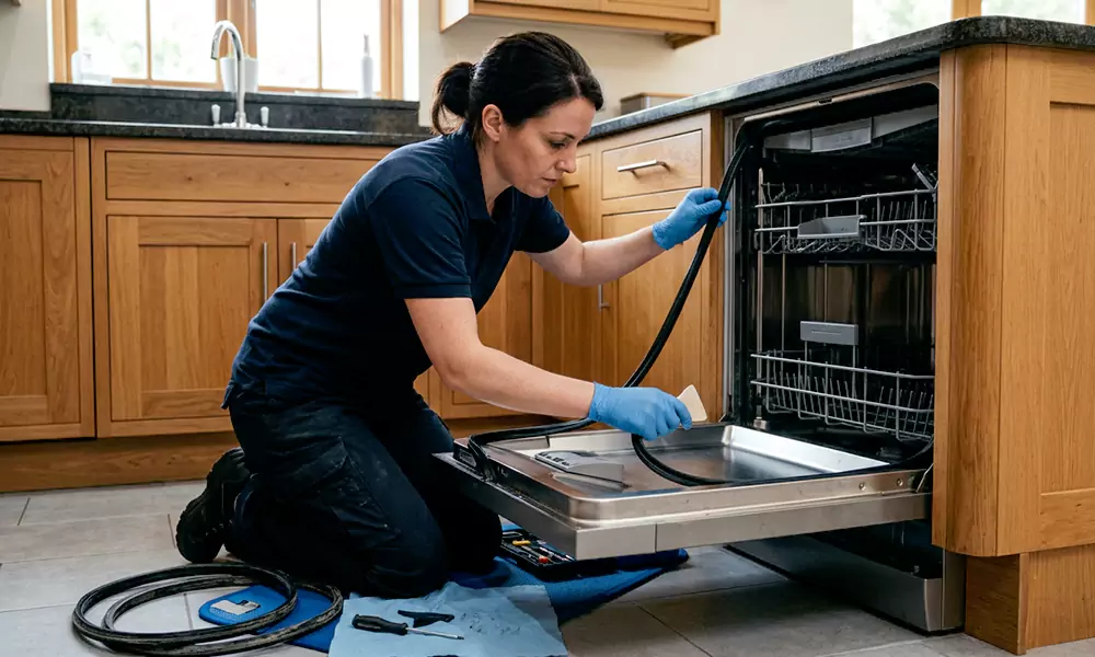Dishwasher Door Gasket Replacement in Solana Beach, CA