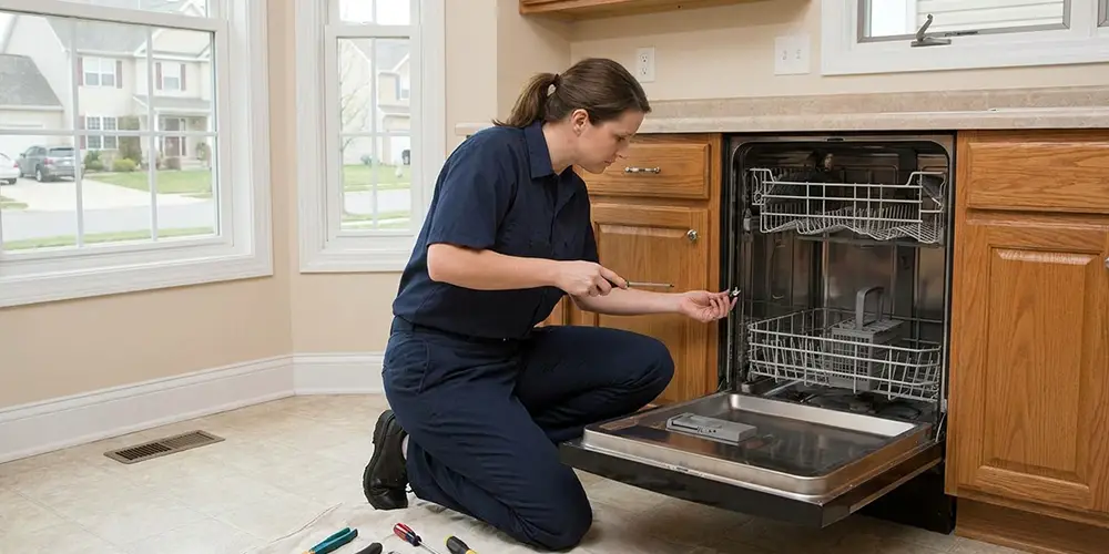 Dishwasher Latch Replacement in Solana Beach, CA