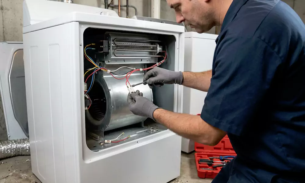 Dryer Thermal Fuse Replacement in Solana Beach, CA