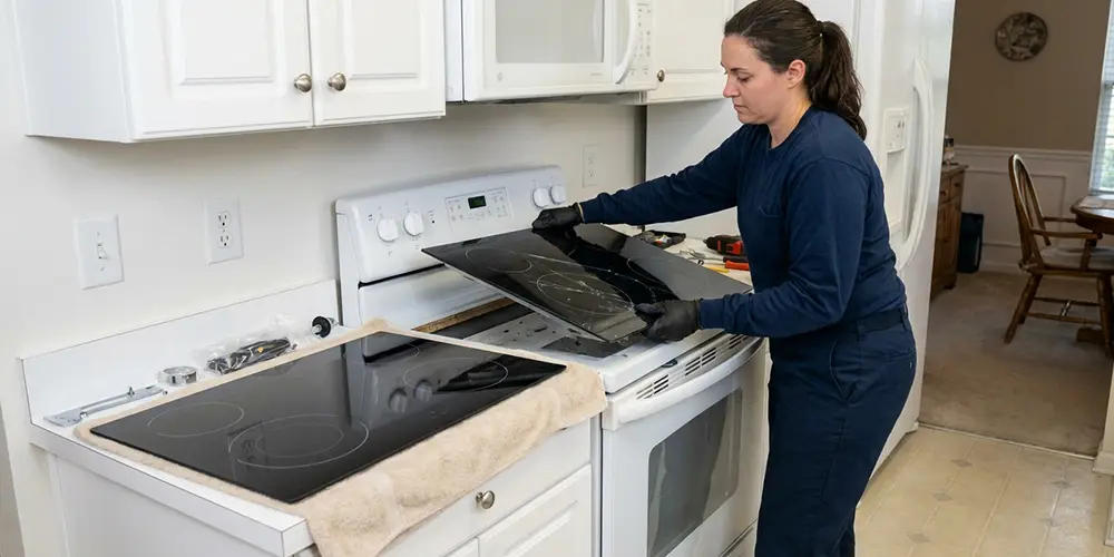Glass Stove Top Replacement in Solana Beach, CA