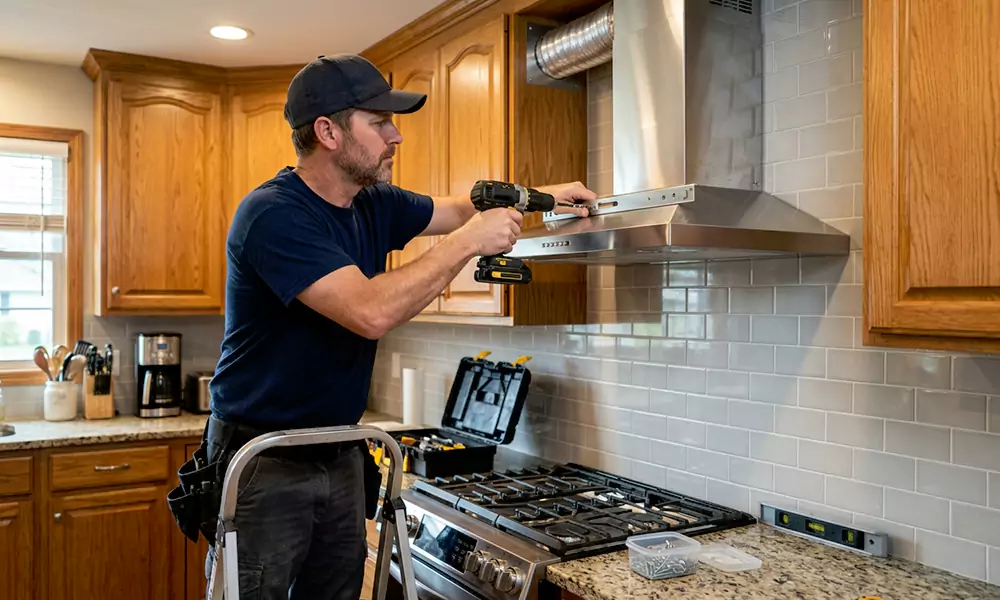 Range Hood Installation in Solana Beach, CA