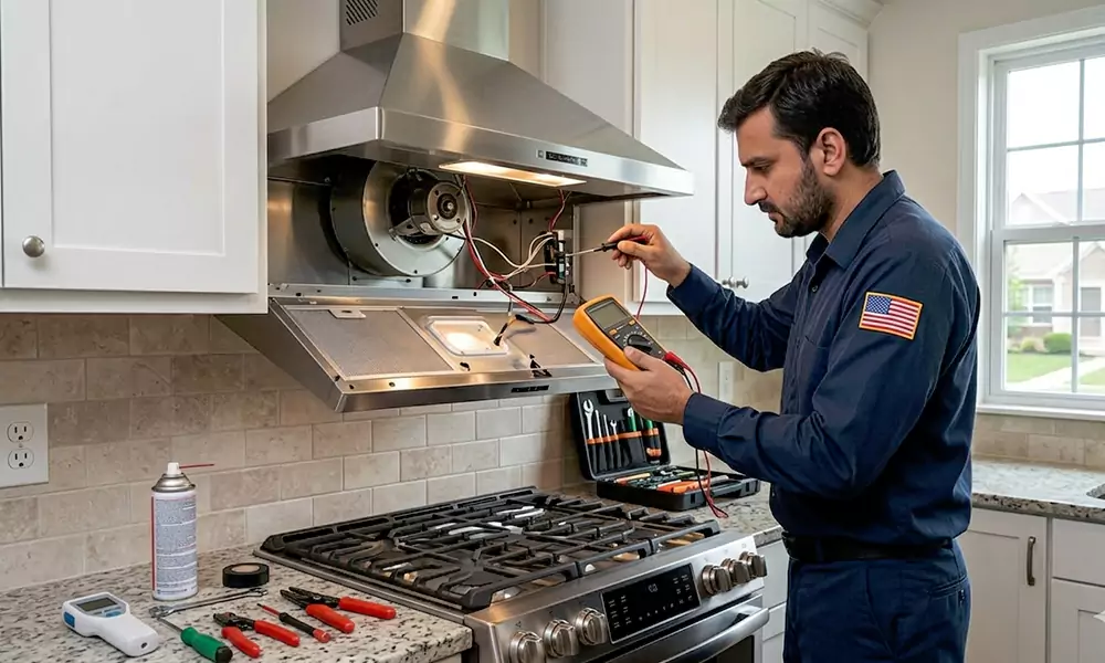 Range Hood Repair in Solana Beach, CA