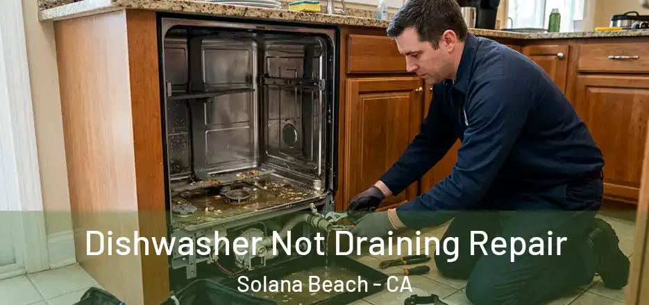 Dishwasher Not Draining Repair Solana Beach - CA