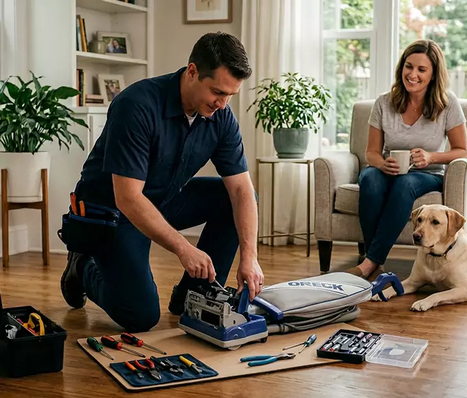 What Sets Our Oreck Service Apart in Solana Beach, CA?
